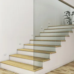 Arcchio LED-indbygningslampe Vexi, Ø 7,5 cm, hvid, aluminium, CCT