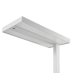 Arcchio LED-klemmelampe Logan, hvid, dæmpbar, sensor