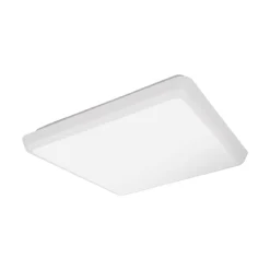 Arcchio LED-loftlampe Augustin, 30 x 30 cm, hvid, IP54