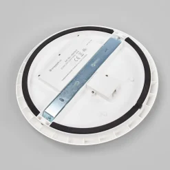 Arcchio LED-loftlampe Augustin, Ø 30 cm, CCT, hvid, IP54