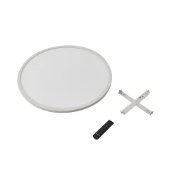 Arcchio LED-loftlampe Brenda, Ø 60 cm, CCT, fjernbetjening