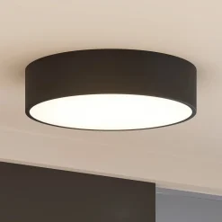 Arcchio LED-loftlampe Noabelle, Ø 40 cm, sort, metal