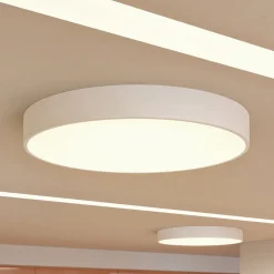 Arcchio LED-loftlampe Noabelle, Ø 80 cm, hvid, metal