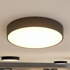 Arcchio LED-loftlampe Noabelle, Ø 60 cm, sort, metal
