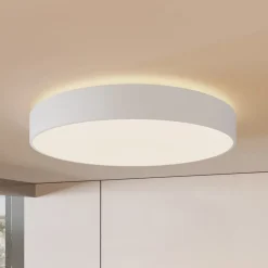 Arcchio LED-loftlampe Vanida, hvid, Ø 60 cm, op/ned