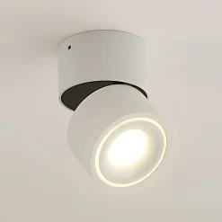 Arcchio LED-loftspot Rotari, hvid, 1 lyskilde, 681lm