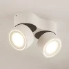Arcchio LED-loftspot Rotari, hvid, 2 lyskilder, 2270lm