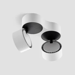 Arcchio LED-loftspot Rotari, hvid, 2 lyskilder, 2270lm