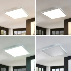 Arcchio LED-panel Brenda, 60 cx 60 cm, CCT, fjernbetjening