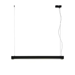 Arcchio LED-pendellampe Cuna, 92 cm, sort, metal