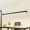 Arcchio LED-pendellampe Cuna, sort, 162 cm, metal