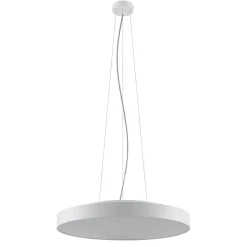 Arcchio LED-pendellampe Vanida, hvid, Ø 60 cm, op/ned