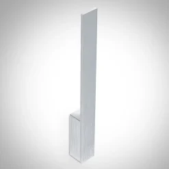 Arcchio LED-væglampe Ivano, højde 43 cm, børstet aluminium