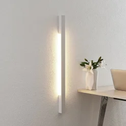 Arcchio LED-væglampe Ivano, 91 cm, hvid, aluminium