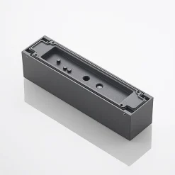 Arcchio LED-væglampe Lengo, 25 cm, 1 lyskilde, antracit, CCT