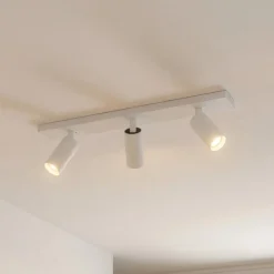 Arcchio loftspot Brinja Slim, hvid, 3 lyskilder, GU10 MR11