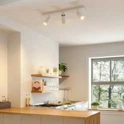 Arcchio loftspot Brinja Slim, hvid, 3 lyskilder, GU10 MR11