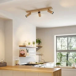 Arcchio loftspot Brinja Slim, brun, 3 lyskilder, GU10 MR11