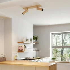 Arcchio loftspot Brinja Slim, brun, 2 lyskilder, GU10 MR11