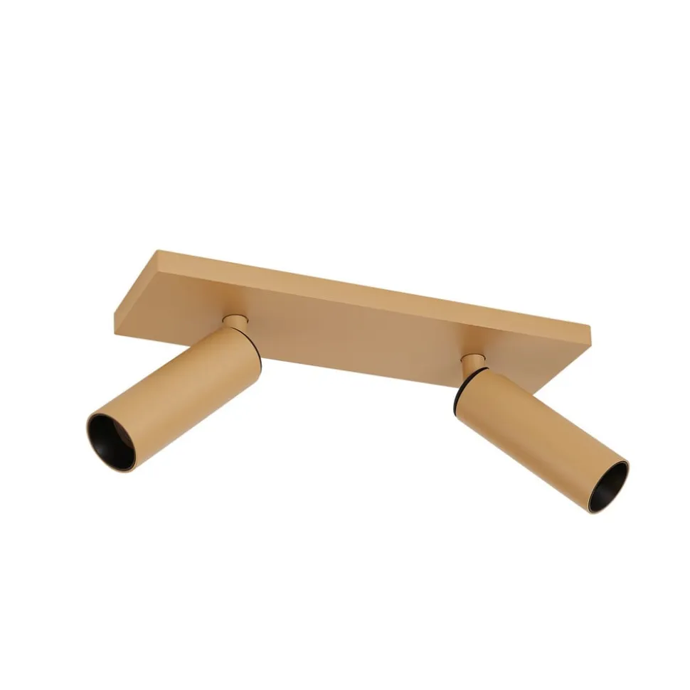 Arcchio loftspot Brinja Slim, brun, 2 lyskilder, GU10 MR11