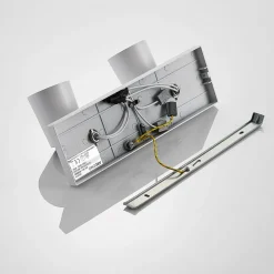 Arcchio loftspot Iavo, 30 cm, hvid, 2 lyskilder, metal