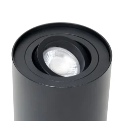 Arcchio loftspot Jolina, rund, antracit, sæt med 2, aluminium