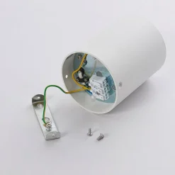 Arcchio loftspot Jolina, rund, hvid, 13 cm, metal