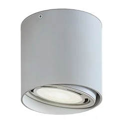 Arcchio loftspot Mabel, Ø 13 cm, hvid, metal, GU10