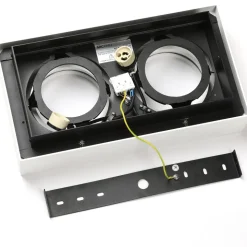 Arcchio loftspot Ronka, 34 cm, 2 lyskilder, hvid, GU10