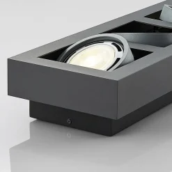 Arcchio loftspot Ronka, 65 cm, 4 lyskilder, grå, GU10