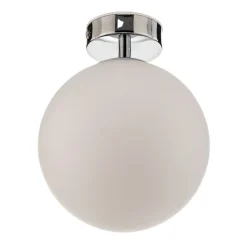 Arcchio Maviris LED-loftlampe til badeværelset, kugle, 18 cm