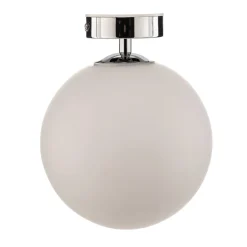 Arcchio Maviris LED-loftlampe til badeværelset, kugle, 18 cm