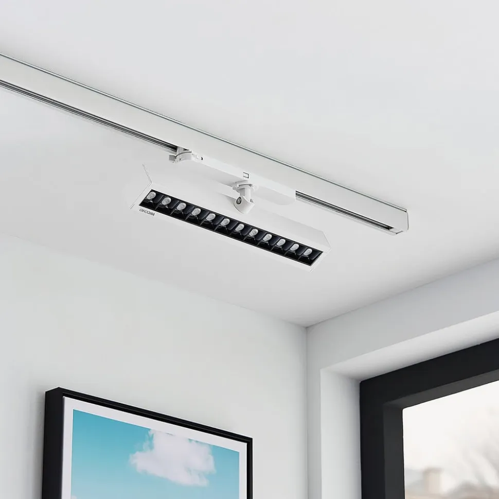 Arcchio Millay LED skinnespot hvid 3000K