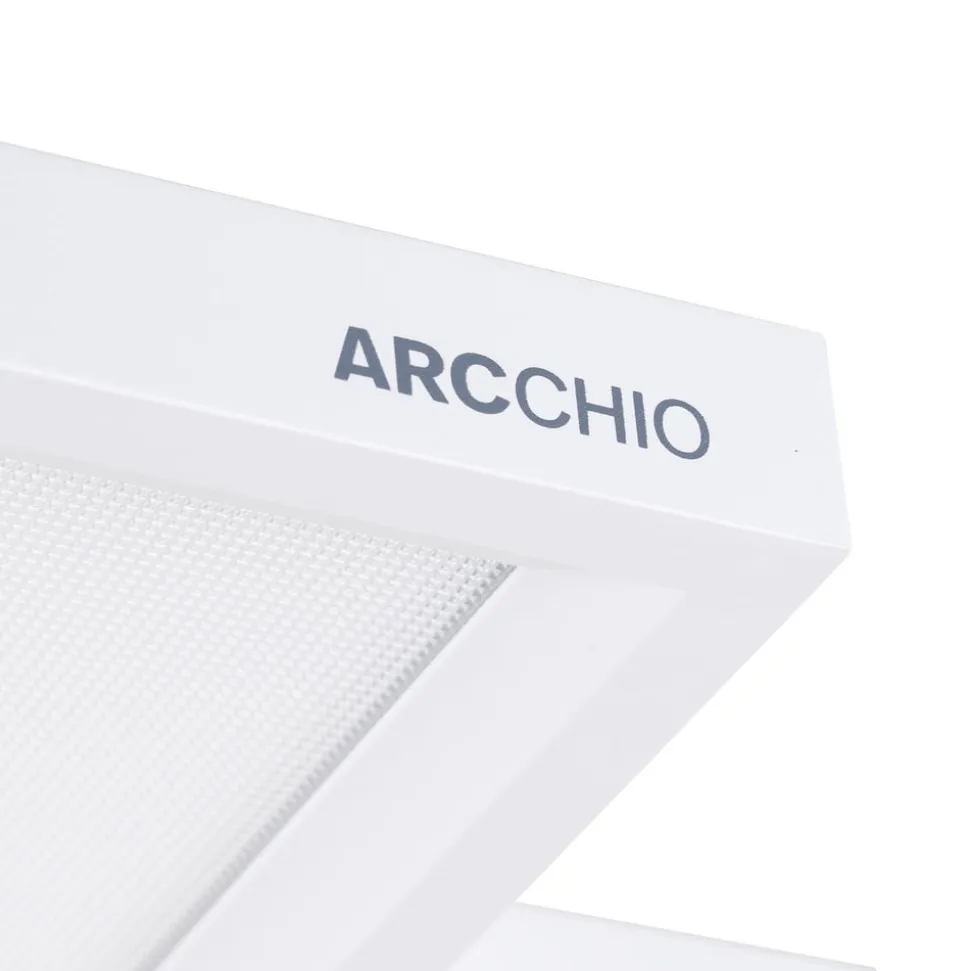 Arcchio Nelus LED-gulvlampe til kontor sensor hvid