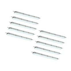 Arcchio Rao LED-vådrumslampe, længde 121,5 cm, sæt med 10 stk