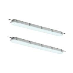 Arcchio Rao LED-vådrumslampe, længde 121,5 cm, sæt med 2 stk