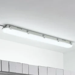 Arcchio Rao LED-vådrumslampe, længde 121,5 cm, sæt med 2 stk