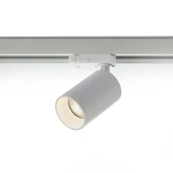 Arcchio skinnespot Brinja, hvid, Ø 6 cm, 3-faset, GU10