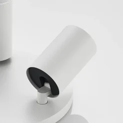 Arcchio spotlight Brinja, hvid, rund, Ø 6 cm, 3 lyskilder, GU10