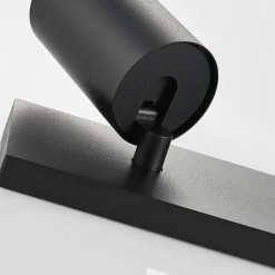 Arcchio spotlight Brinja, sort, kantet, Ø 6 cm, 3 lyskilder, GU10