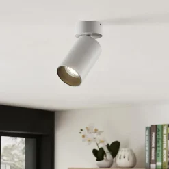 Arcchio spotlight Brinja, sæt med 3, hvid, rund, Ø 6 cm, GU10