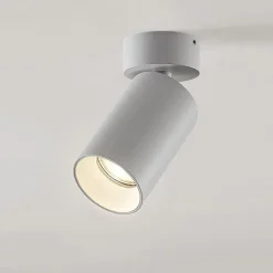 Arcchio spotlight Brinja, sæt med 3, hvid, rund, Ø 6 cm, GU10