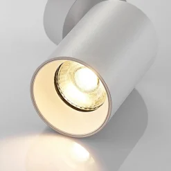 Arcchio spotlight Brinja, sæt med 3, hvid, rund, Ø 6 cm, GU10