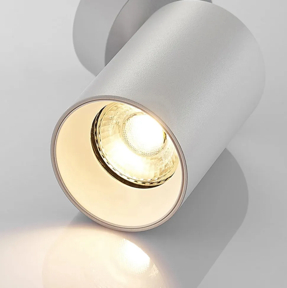 Arcchio spotlight Brinja, sæt med 3, hvid, rund, Ø 6 cm, GU10