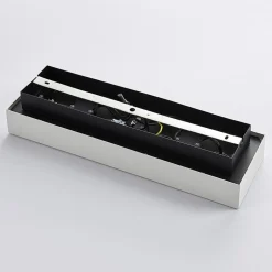 Arcchio spotlight Vince, 47 cm, 4 lyskilder, hvid/krom, GU10