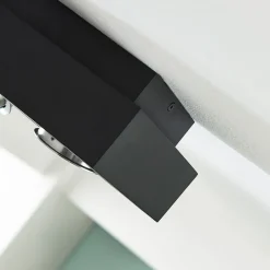 Arcchio spotlight Vince, 25 cm, sort, metal, GU10