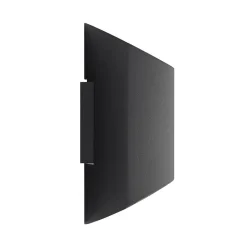 Arcchio Vilja væglampe, sort, guld, oval