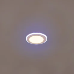 Argus LED-downlight RGBW fjernbet Ø8cm hvid