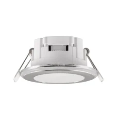 Argus LED-downlight RGBW fjernbet Ø8cm krom