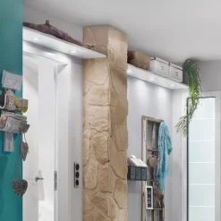 Armatur-lampe FR 68-LED i sæt med 5 stk. varmhvid